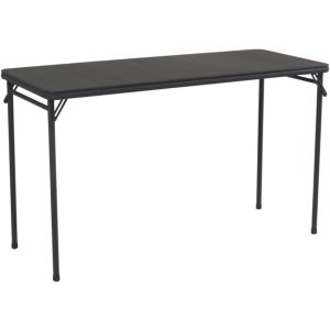 Cosco 20" x 48" Vinyl Top Folding Table